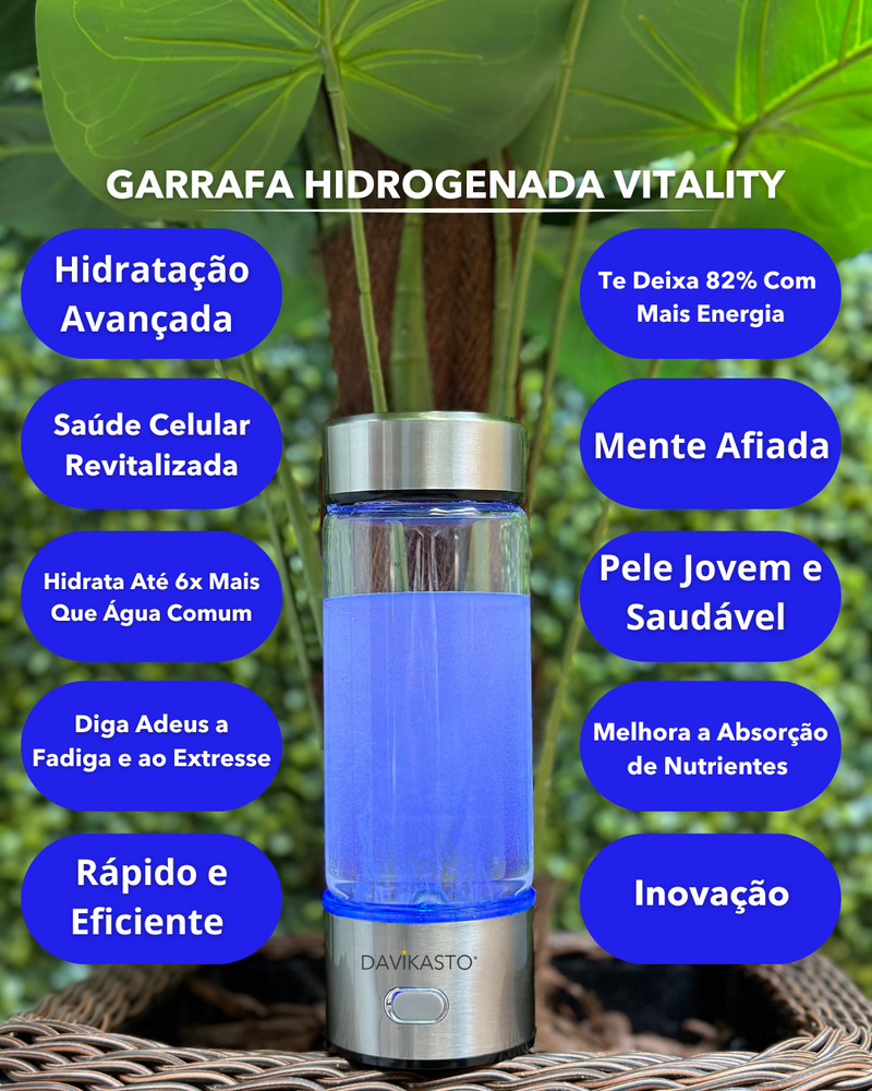 Garrafa Hidrogenada Vitality