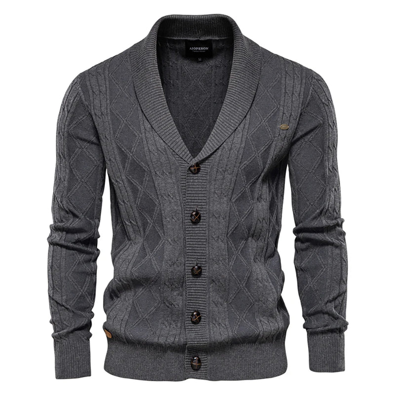 Cardigan Luxo Tricot em Lã