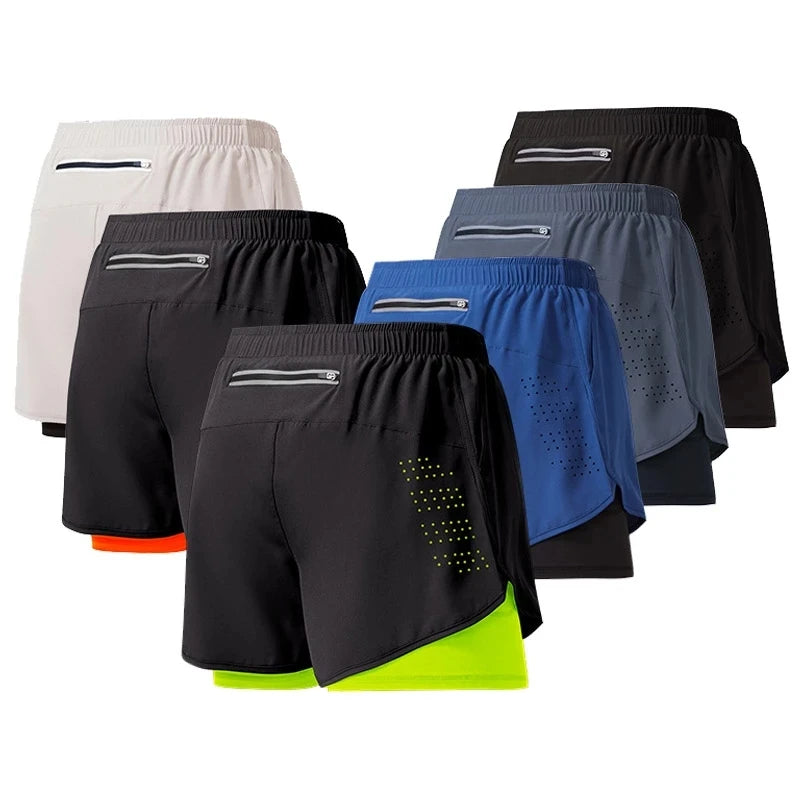 Short Masculino Esportivo Camada Dupla